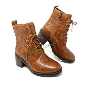 Timberland Sienna High Side ZIP Boot Emboss BrownW